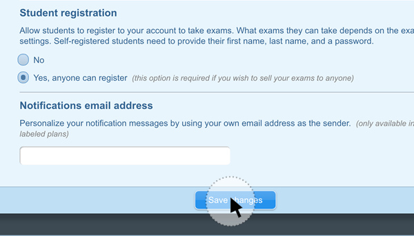 Step 3 - Click on yes, allow anyone to register. Click save changes.