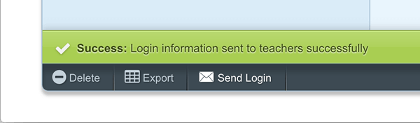 Step 5 - Login successful message.